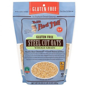 Bob's Red Mill Gluten Free Steel Cut Oats 24 Oz, 4/cs. EXP: 5/19/2027