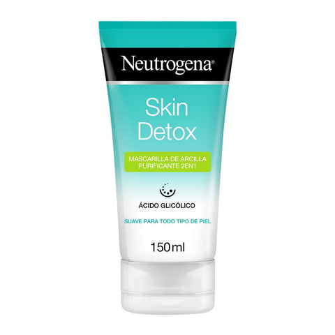 Neutrogena Skin Detox Purifying Clay Mask 2 in 1 150 Ml, 6/cs