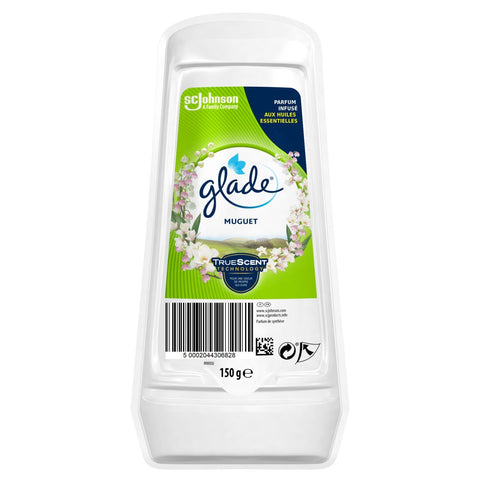 Glade Solid Gel Air Freshener -Muguet 150 G, 8/cs
