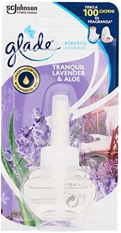 Glade Scented Oil Refill -Lavender Aloe 20 Ml (0.68 Oz), 6/cs.