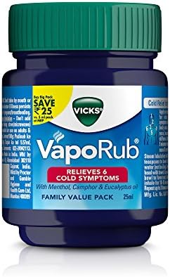 Vicks VapoRub 25 Ml, 24/cs.