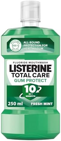 Listerine Mouthwash -Total Care Gum Protect 250 Ml, 24/cs.