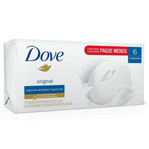 Dove Soap -Original 6 Pk, 90 G, 8/cs.