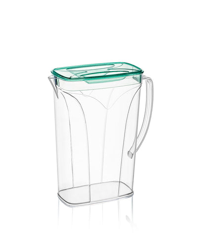 Plastic Aqua Crystal Jug 2.2 LT, 12/cs.