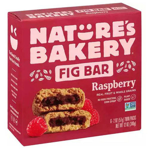 Natures Bakery -Raspberry 6 Pack 12 Oz, 6/cs.
