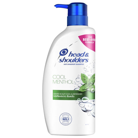 H & S Shampoo -Cool Menthol 650 Ml, 6/cs.