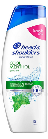 H & S Shampoo -Cool Menthol  330 Ml, 6/cs