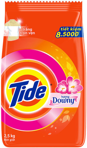 Tide Powder w/Downy 2.5 KG, 5/cs.