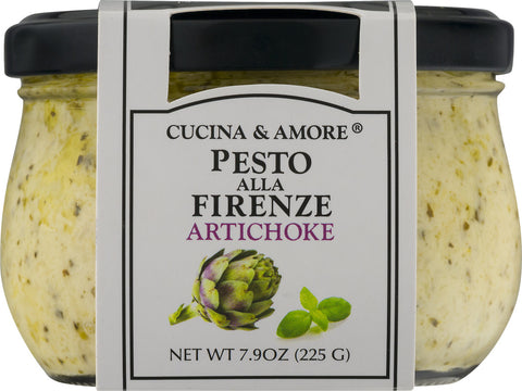 Cucina & Amore Pesto Sauce - Artichoke 7.9 Oz, 6/cs EXP: 07/2028