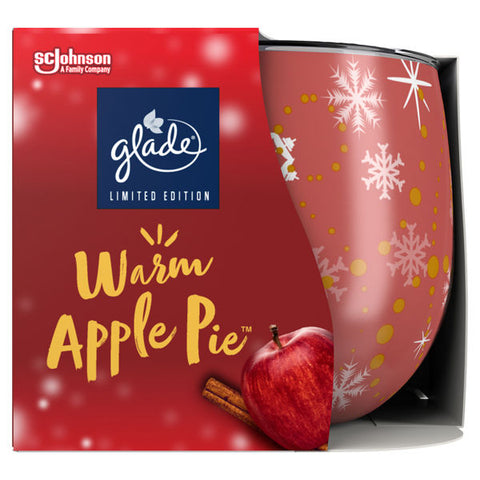 Glade Candle -Warm Apple Pie 4.06 Oz (120 G), 6/cs