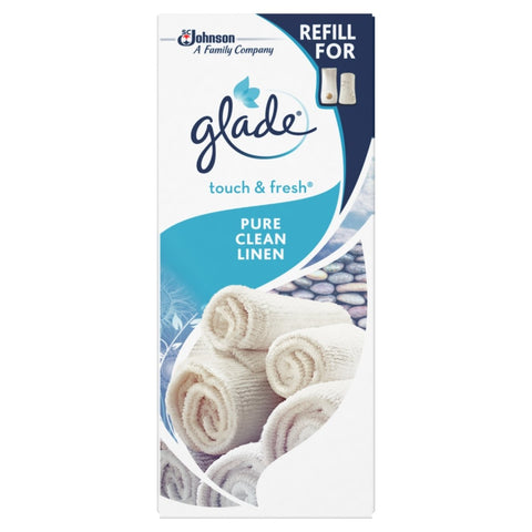 Glade Touch N Fresh Refill -Clean Linen 10 Ml, 12/cs
