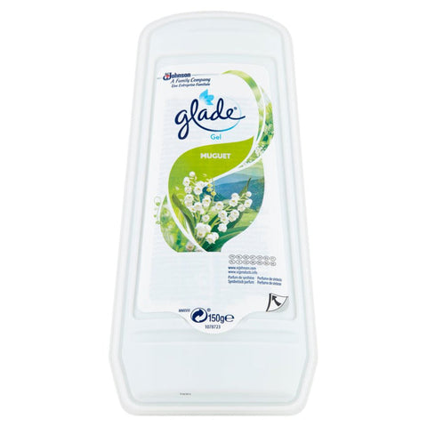 Glade Solid Gel Air Freshener -Lily Of The Valley 150 G, 8/cs