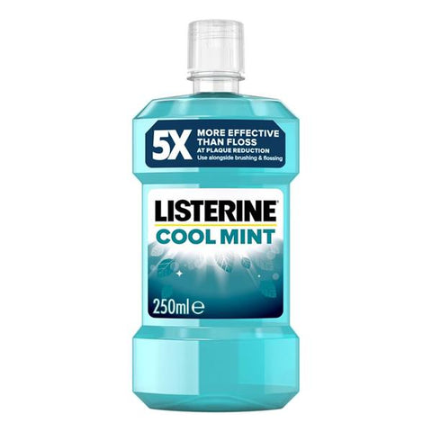 Listerine Mouthwash -Cool Mint 250 Ml, 24/cs.