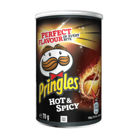 Pringles Hot & Spicy 70 G (2.47 Oz), 12/cs  EXP: 02/24/2027