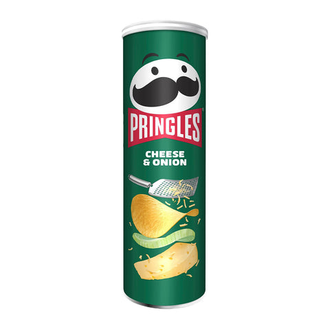 Pringles Cheese & Onion 165 G (5.82 Oz), 19/cs EXP: 06/26