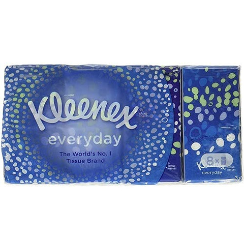 Kleenex Pocket Tissue Everyday 8 PK, 24/cs.