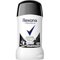Rexona Deo Stick -Black & White Invisible 40 G, 12/cs.