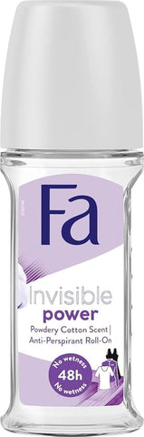 Fa Roll On -Invisible Power 50 Ml, 24/cs.