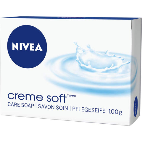 Nivea Bar Soap -Creme Soft 100 Gm, 36/cs.