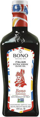 Bono 100% Italian Extra Virgin Olive Oil Selezione Italia 16.9 Oz, 6/cs.  EXP: 8/23/2027