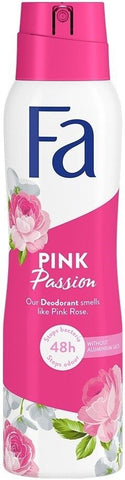 Fa Body Spray Pink Passion 150 Ml, 6/cs.