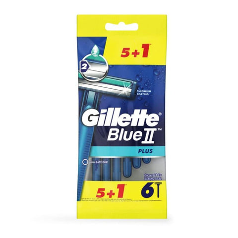 Gillette Blue II Plus 6 CT, 20/cs