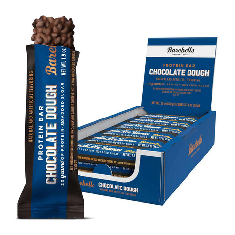 Barebells Protein Bars -Chocolate Dough 1.94 Oz, 12/cs. EXP: 05/27/2027