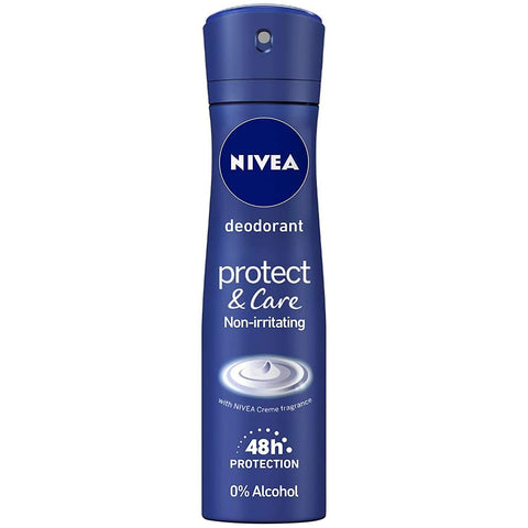 Nivea Body Spray Women -Protect & Care 150 Ml, 12/cs.