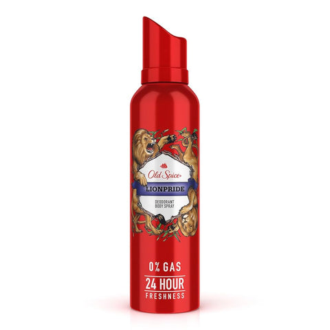 Old Spice Body Spray -Lionpride 140 Ml, 12/cs.