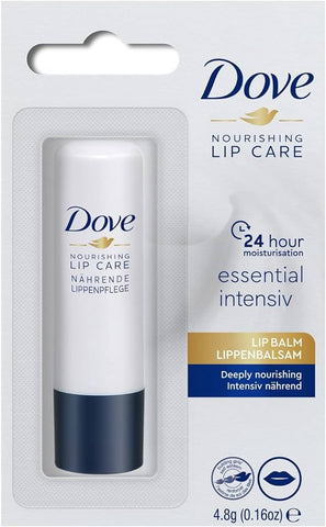 Dove Lip Balm- Essential Intensive 4.8 G, 24/cs.
