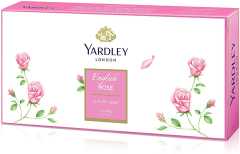 Yardley Soap -English Rose 3 Pk 100 G, 36/cs