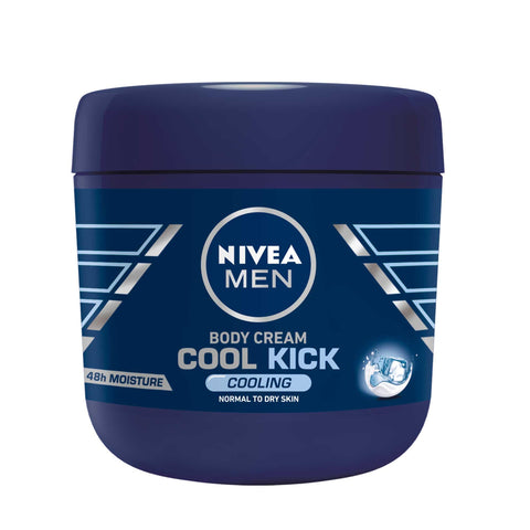 Nivea Body Cream For Men -Cool Kick 400 Ml, 12/cs