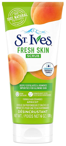 St Ives Face Scrub -Apricot 6 Oz, 6/cs