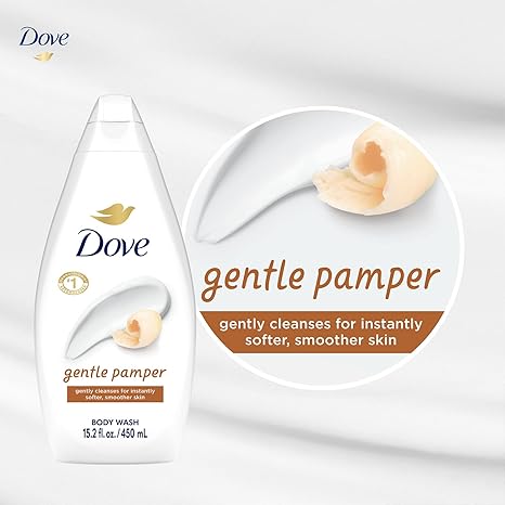 Dove Body Wash -Gentle Pamper 450 Ml, 12/cs.