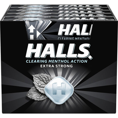 Halls Stick Candy -Extra Strong 34 G (1.20 Oz), 20/cs.EXP:12/27