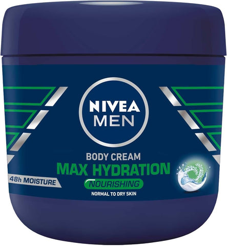 Nivea Body Cream for Men -Hydration 400 Ml, 12/cs.