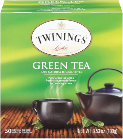 Twinings Tea -Green Tea 50 Ct, 6/cs.