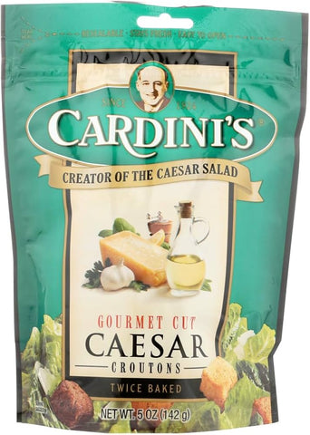 Cardini Gourmet Croutons Ceaser 5 Oz, 12/cs  EXP: 2/13/2027