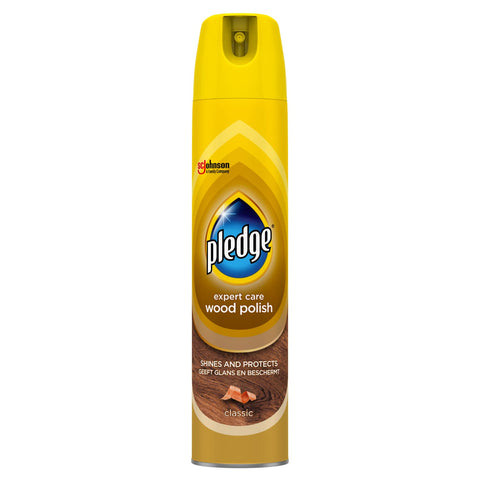 Pledge Wood Cleaner -Wood Classic 250 Ml, 6/cs.