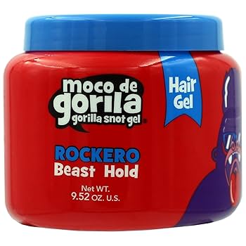 Moco De Gorilla Hair Gel Jar -Yellow 9.5 Oz, 12/cs.
