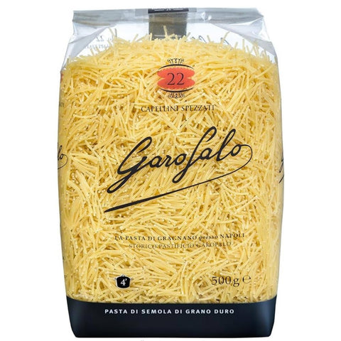 Garofalo Pasta -22 Capellini Spezzati 16 Oz, 12/cs.