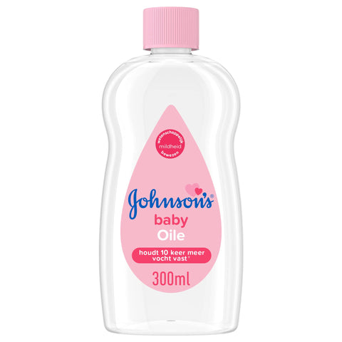 Johnson Baby Oil -Regular 300 Ml, 12/cs.