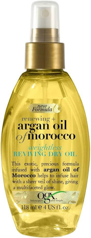 OGX Renewing Argan Oil Morocco Dry Oil 118 Ml (4 Oz), 6/cs