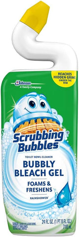 Scrubbing Bubbles Bubble Bleach -Rain Shower 24 Oz, 6/cs.