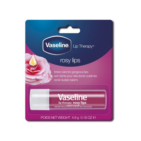 Vaseline Lip Theraphy Rosy 0.16 Oz, 24/cs.