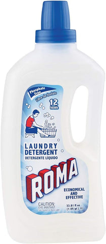 Roma Liquid Detergent 33.8 Oz, 12/cs.