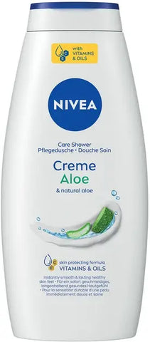 Nivea Shower Gel - Creme Aloe Vera 750 Ml, 12/cs.