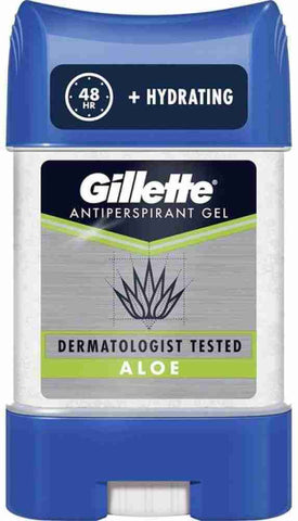 Gillette Deo Stick -Aloe 2.4 Oz, 6/cs.