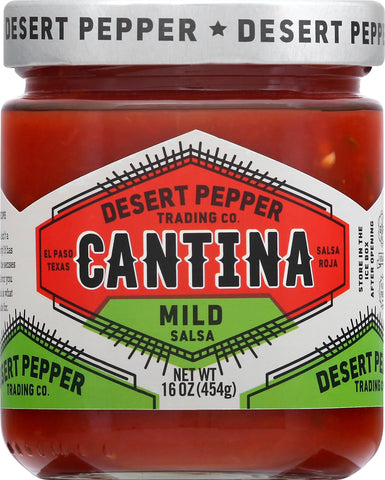 Desert Pepper Cantina Salsa -Mild Red 16 Oz, 6/cs.  EXP:02/04/2029