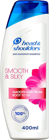 H & S Shampoo -Smooth & Silky 400 Ml, 6/cs.